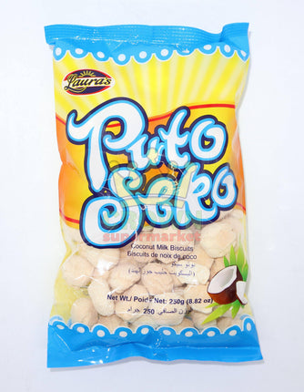 Laura's Puto Seko (Coconut Milk Biscuits) 250g - Crown Supermarket