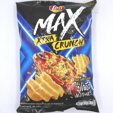 Lay's Max Xtra Crunch Crab Curry Flavor 40g - Crown Supermarket