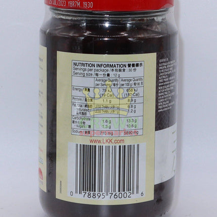 Lee Kum Kee Black Bean Garlic Sauce 368g - Crown Supermarket