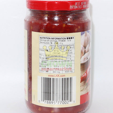 Lee Kum Kee Chilli Garlic Sauce 368g - Crown Supermarket