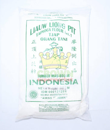 Liauw Liong Pit Tapioca Flour 490g - Crown Supermarket