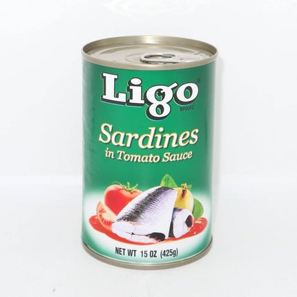Ligo Sardines in Tomato Sauce 425g - Crown Supermarket