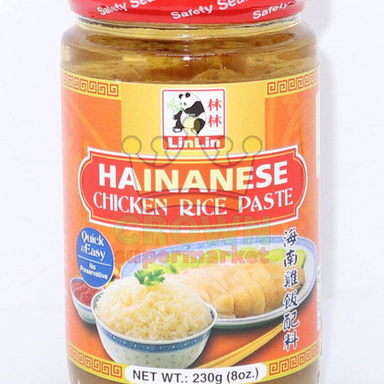 LinLin Hainanese Chicken Rice Paste 230g - Crown Supermarket