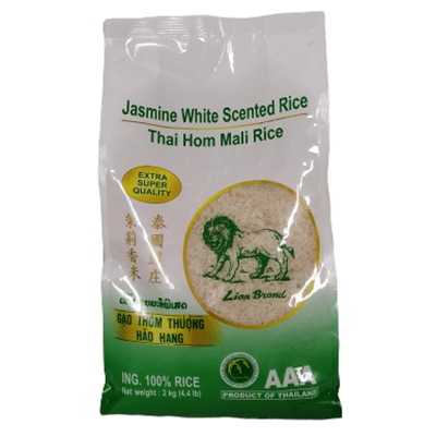 Lion Jasmine Rice 2kg - Crown Supermarket