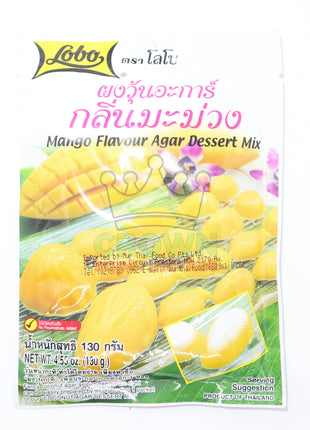 Lobo Mango Flavour Agar Dessert Mix 130g - Crown Supermarket