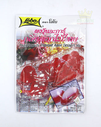Lobo Thai Flowers Flavour Agar Dessert Mix 115g - Crown Supermarket
