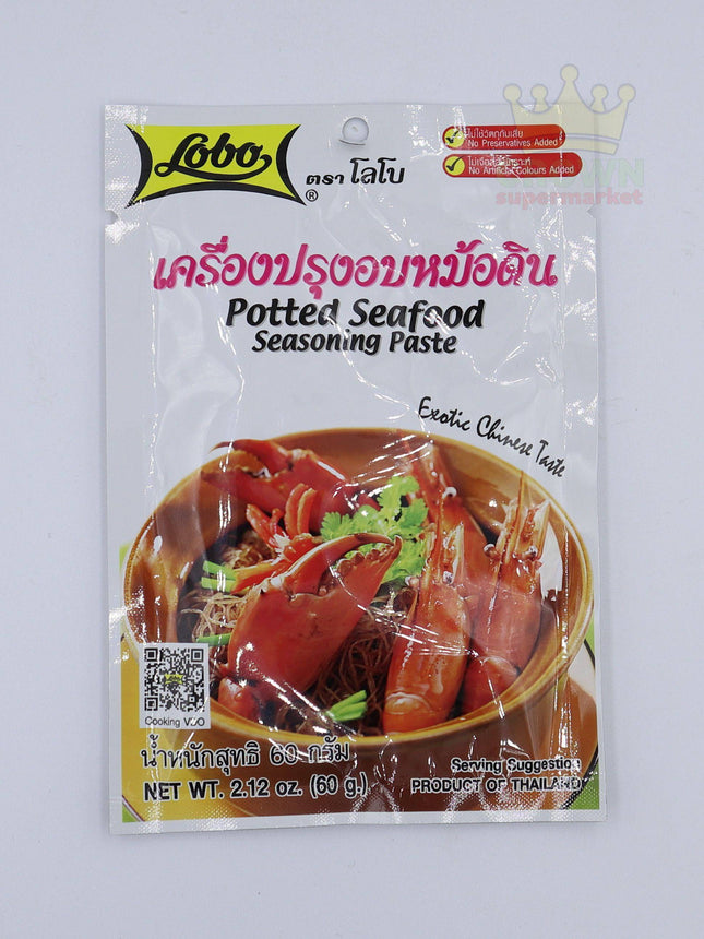 Lobo Potted Seafood Seasoning Paste 60g - Crown Supermarket
