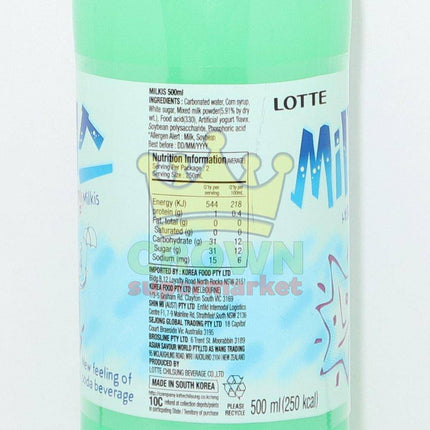 Lotte Milkis 500ml - Crown Supermarket