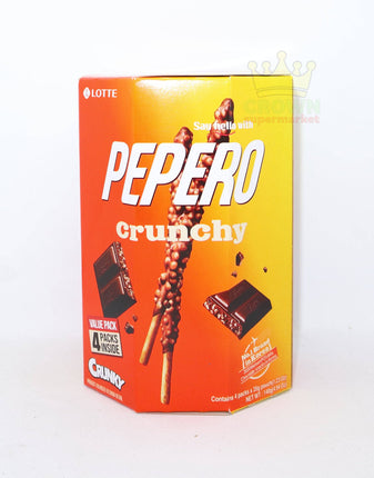 Lotte Pepero Crunchy 140g (4x35g) - Crown Supermarket