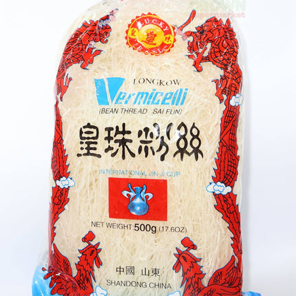 Lucky Pearl Longkow Vermicelli (Bean Thread) 500g - Crown Supermarket