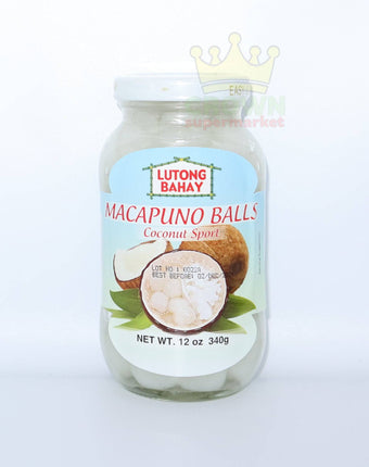 Lutong Bahay Macapuno Balls 340g | Crown Supermarket