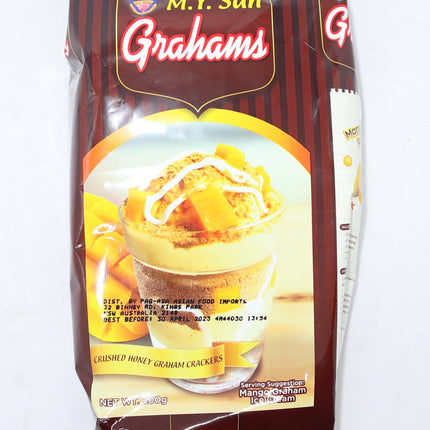 M.Y. San Grahams Crushed Honey Graham Crackers 200g - Crown Supermarket