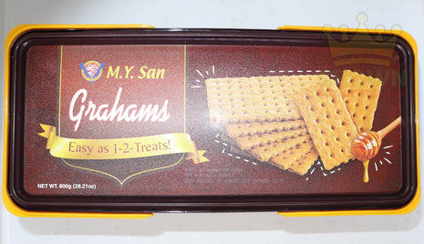 M.Y. San Grahams Honey Graham Crackers 800g - Crown Supermarket