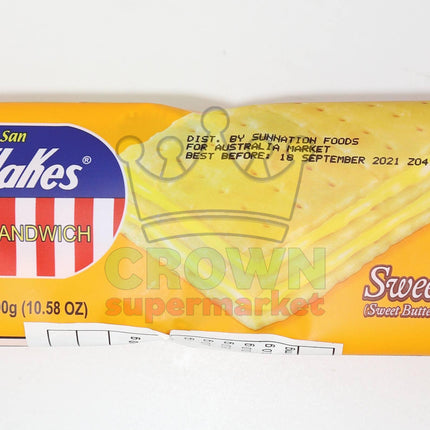 M.Y. San SkyFlakes Cracker Sweet Mantikilya (Sweet Butter Cream) 300g - Crown Supermarket