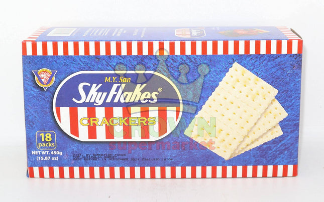 M.Y. San SkyFlakes Crackers 450g - Crown Supermarket