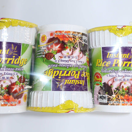 Madam Pum Rice Porridge Mushroom & Seaweed Flavor 42gx6 - Crown Supermarket