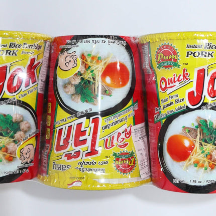 Madam Pum Rice Porridge Pork Flavor 42gx6 - Crown Supermarket