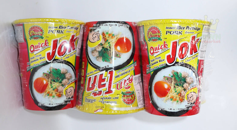 Madam Pum Rice Porridge Pork Flavor 42gx6 - Crown Supermarket