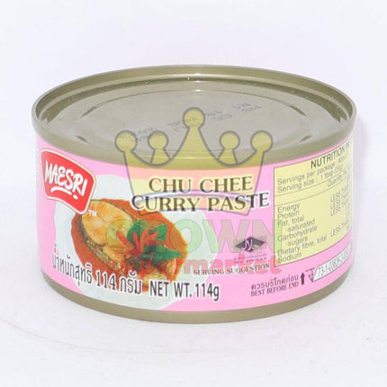 Maesri Chu Chee Curry Paste 114g - Crown Supermarket