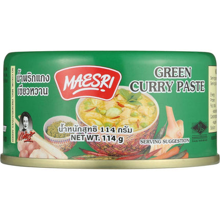 Maesri Green Curry Paste 114g - Crown Supermarket