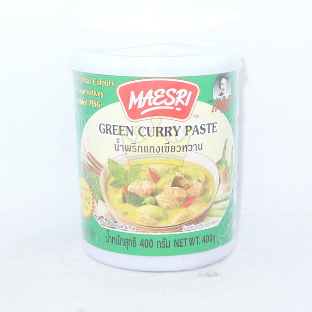 Maesri Green Curry Paste 400g - Crown Supermarket