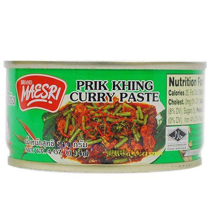 Maesri Prik Khing Curry Paste 114g - Crown Supermarket