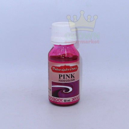 Maharaja's Choice Pink Food Color 50ml - Crown Supermarket