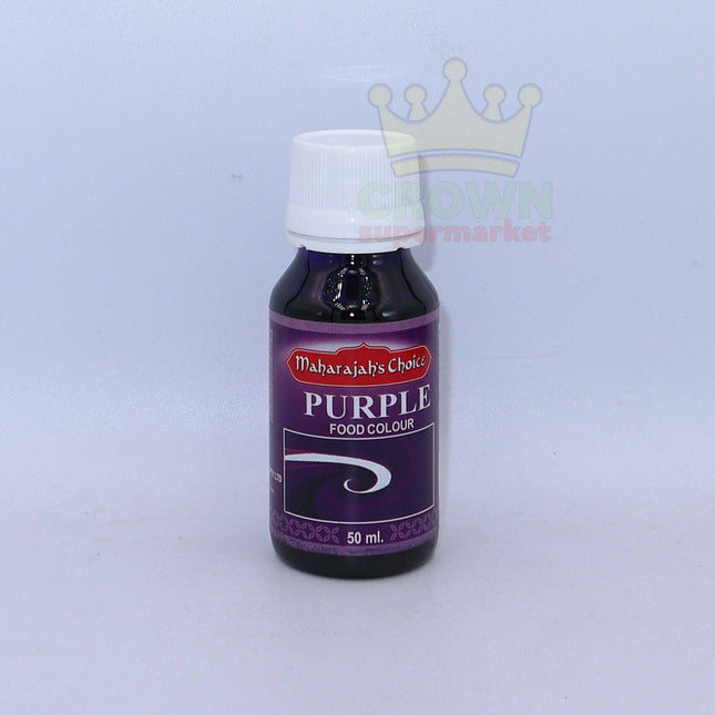 Maharajah's Choice Purple Food Color 50ml - Crown Supermarket