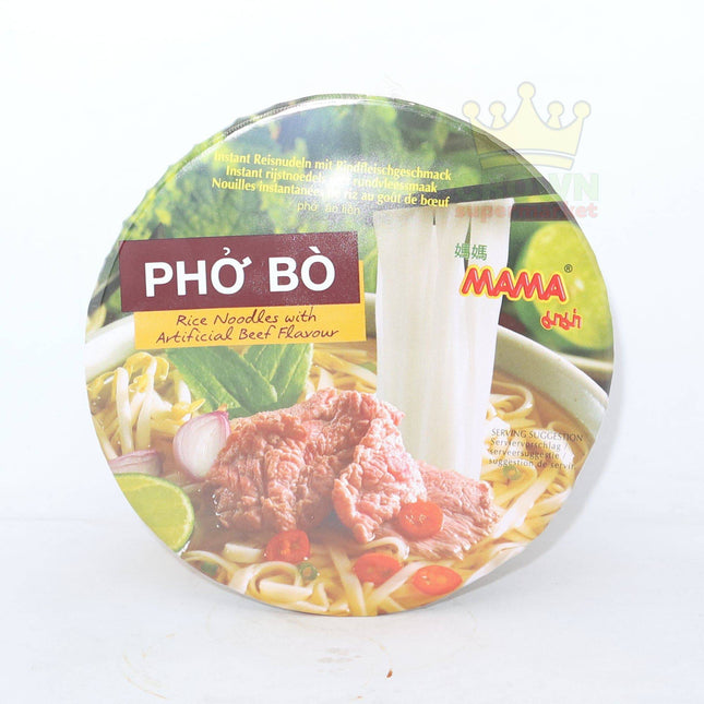 Mama Pho Bo Rice Noodle Beef Flavour 65g - Crown Supermarket