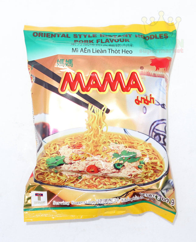 MAMA Pork Flavour 60g - Crown Supermarket