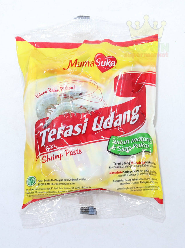 Mama Suka Terasi Udang (Shrimp Paste) 80g - Crown Supermarket