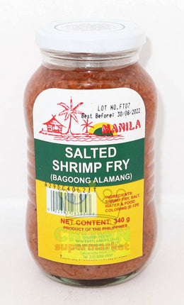 Manila Salted Shrimp Fry (Bagoong Alamang) 340g - Crown Supermarket