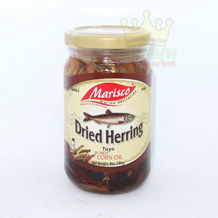 Marisco Dried Herring Tuyo in Hot Corn Oil 240g - Crown Supermarket