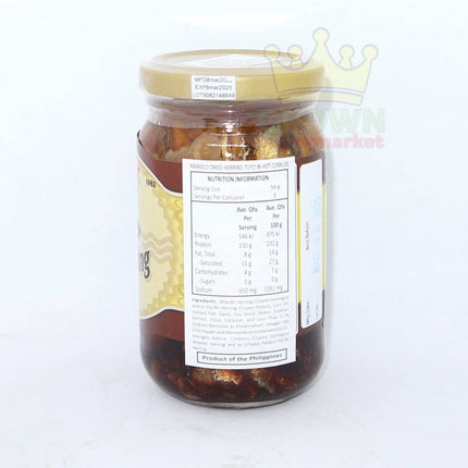 Marisco Dried Herring Tuyo in Hot Corn Oil 240g - Crown Supermarket