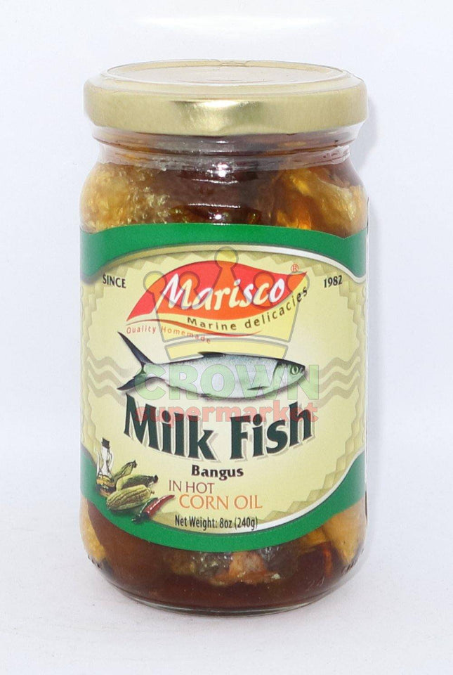 Marisco Milk Fish Bangus in Hot Corn Oil 240g - Crown Supermarket