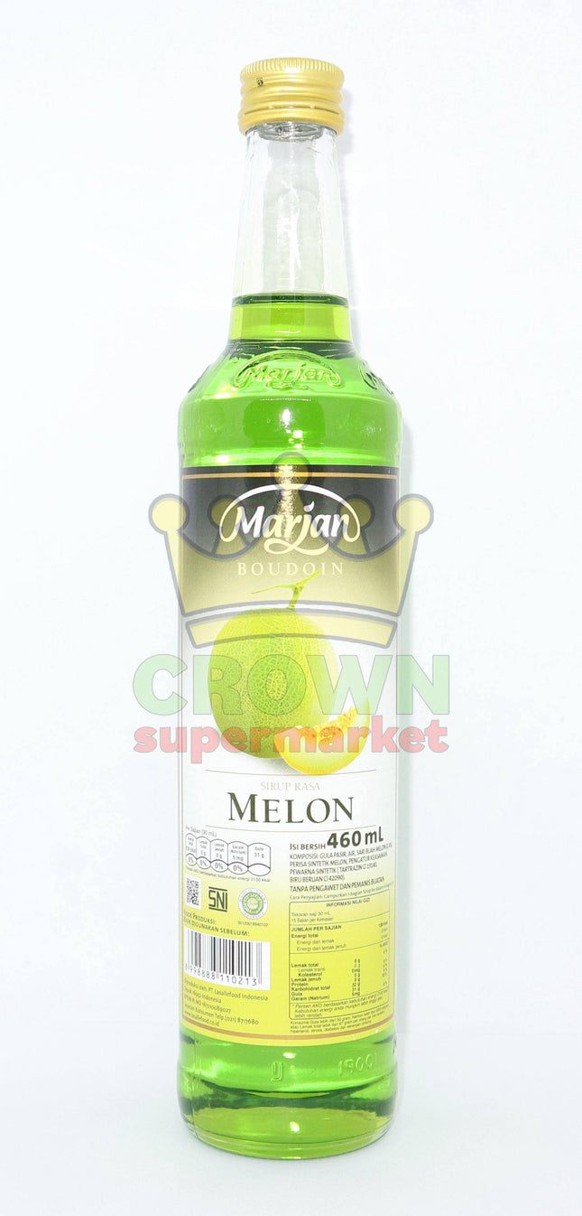 Marjan Boudoin Sirup Rasa Melon 460ml - Crown Supermarket