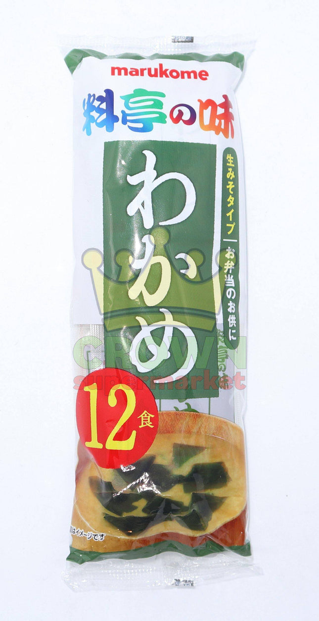 Marukome Instant Miso Soup (Wakame) 216g - Crown Supermarket