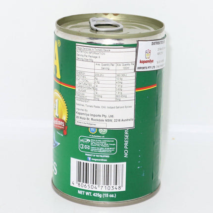 Mega Sardines Tomato Sauce 425g - Crown Supermarket