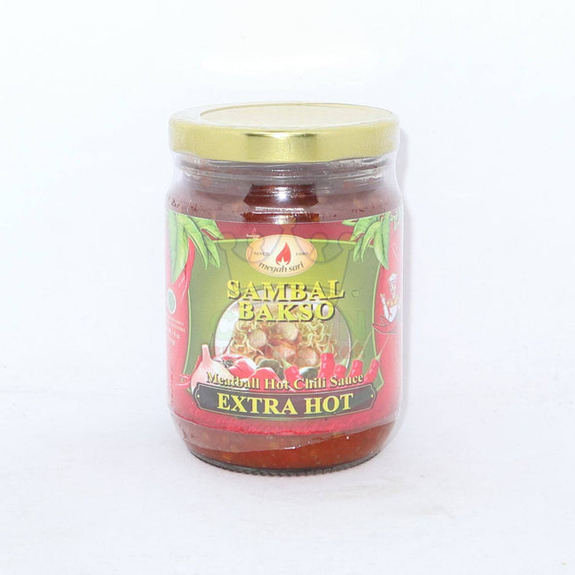 Megah Sari Sambal Bakso Extra Hot 250g - Crown Supermarket