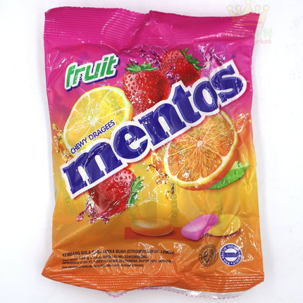 Mentos Chewy Dragees Fruit 135g - Crown Supermarket