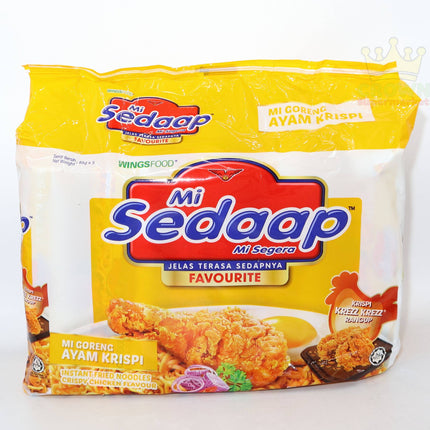 Mi Sedaap Mi Goreng Crispy Chicken Flavour 5x88g - Crown Supermarket