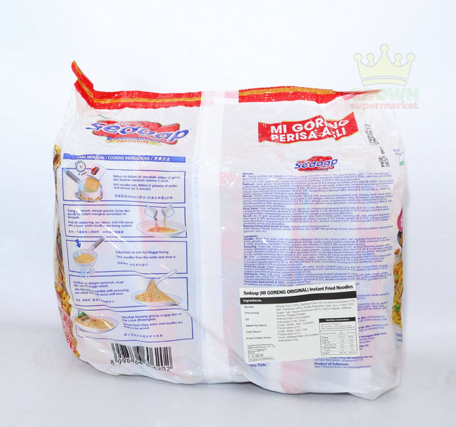 Mi Sedaap Mi Goreng Original 5x90g - Crown Supermarket