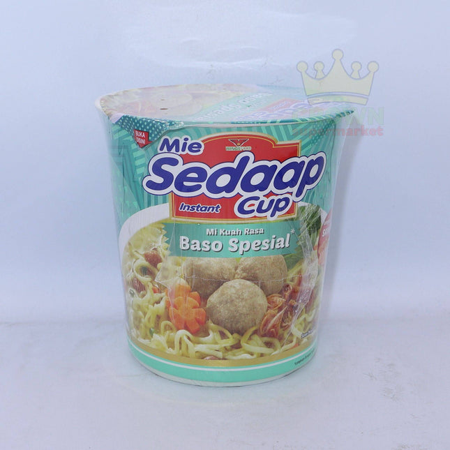 Mie Sedaap Mi Kuah Rasa Baso Spesial Cup 77g - Crown Supermarket