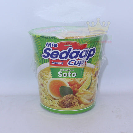 Mie Sedaap Mi Kuah Soto Cup 81g - Crown Supermarket