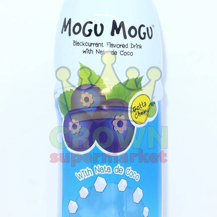 Mogu Mogu Blackcurrant with Nata de Coco 1000ml - Crown Supermarket