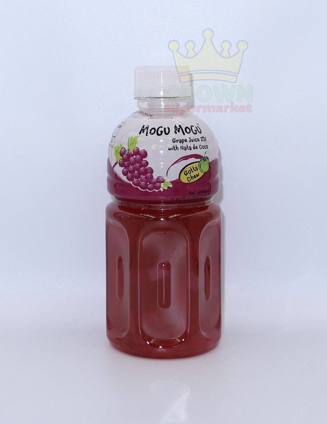 Mogu Mogu Grape Juice 25% with Nata de Coco 320ml - Crown Supermarket