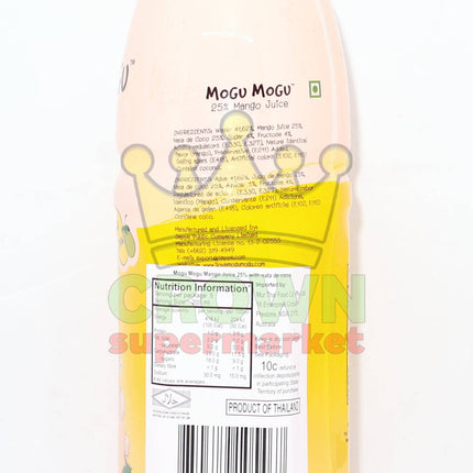 Mogu Mogu Mango Drink with Nata de Coco 1000ml - Crown Supermarket