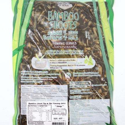 Mom's Select Bamboo Shoot Strip in Yanang Leaves Extract 400g - Crown Supermarket