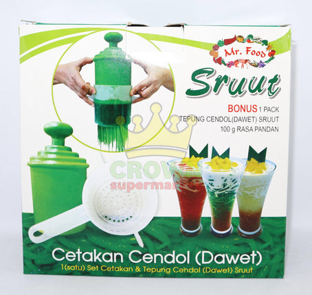Mr.Food Sruut Cetakan Cendol (Dawet) 1 Set - Crown Supermarket