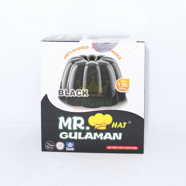 Mr.Hat Gulaman Black Jelly Powder 10x25g - Crown Supermarket